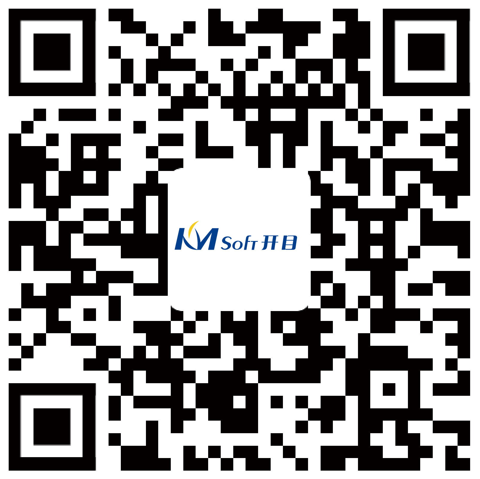 開目公眾號(hào)二維碼